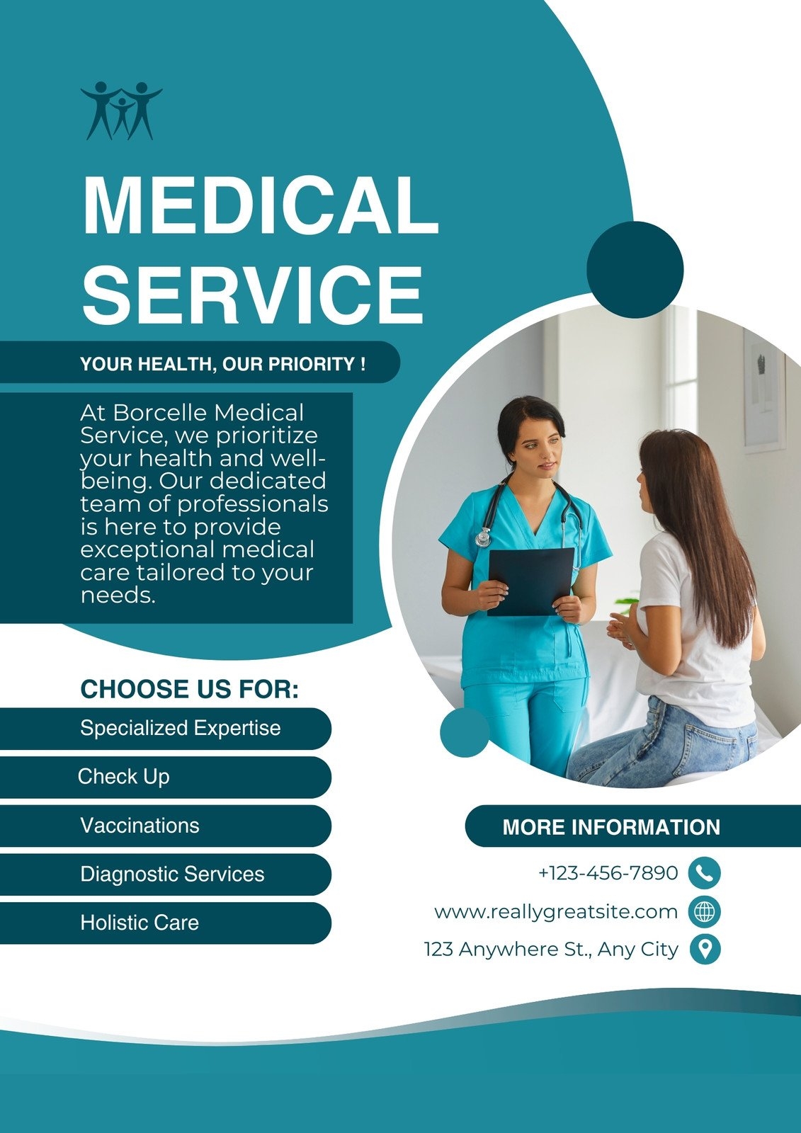 Free Printable Medical Flyer Templates Canva