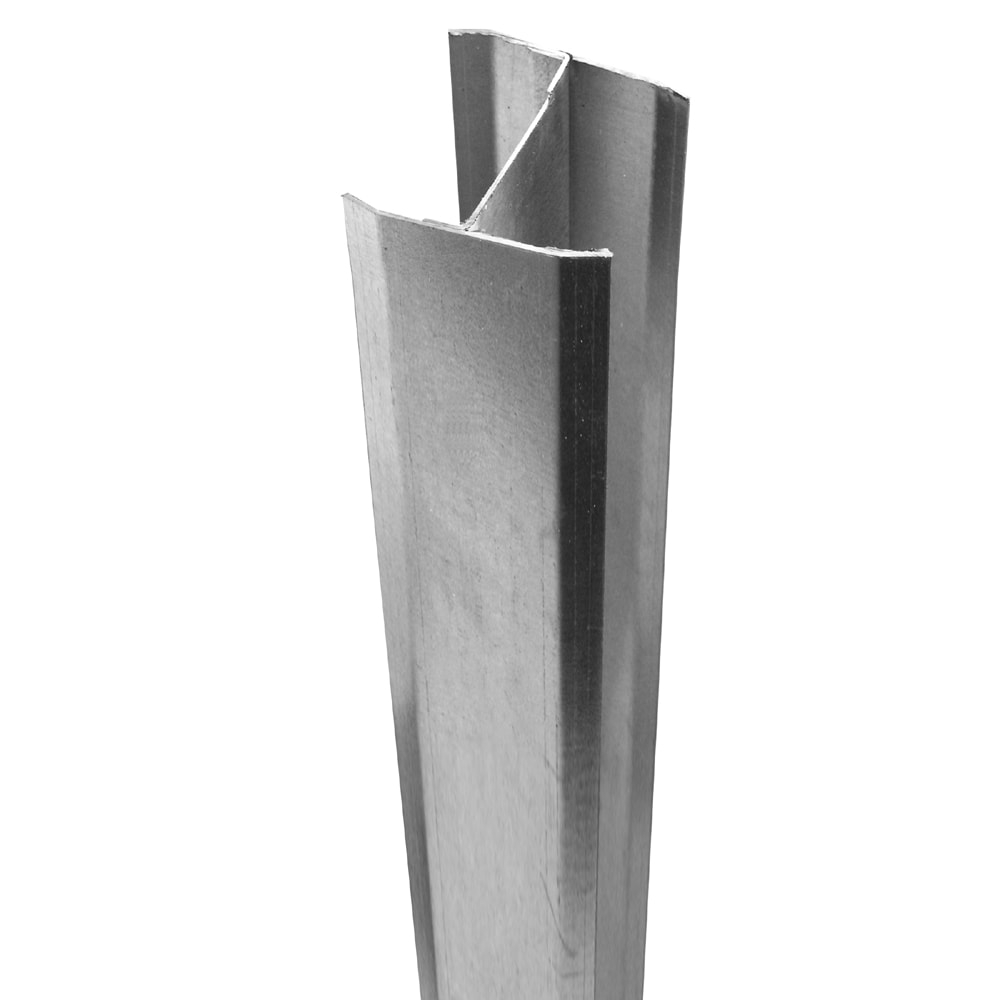 Freedom 5 in Silver Metal Post Insert For Vinyl Fence In The Fence Hardware Parts Tools Department At Lowes