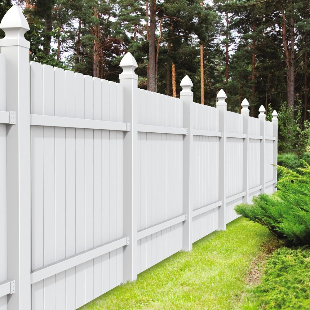 Freedom 8 ft H X 5 in W White Vinyl Blank Fence Post In The Vinyl Fencing Department At Lowes
