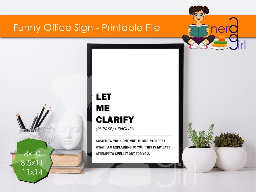 free printable funny office signs