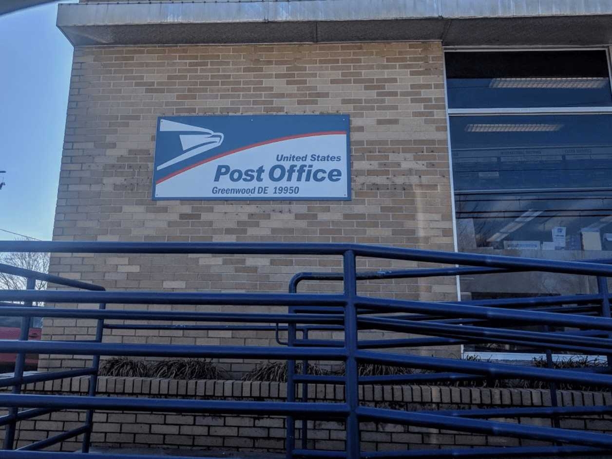 Greenwood Post Office 2 E Market St Greenwood DE 19950 US Post Office Hours