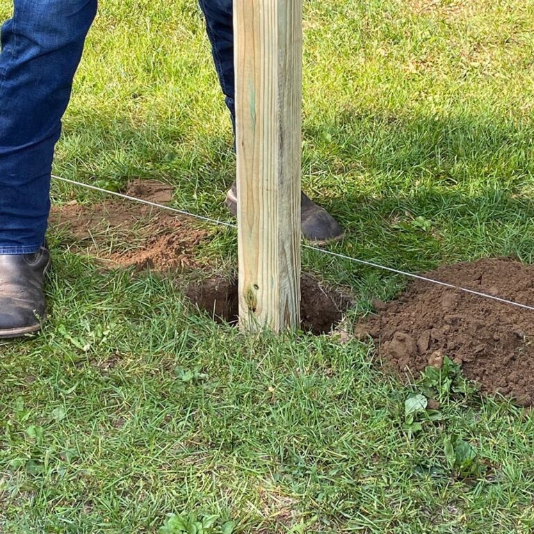 How Deep Should You Dig Fence Post Holes