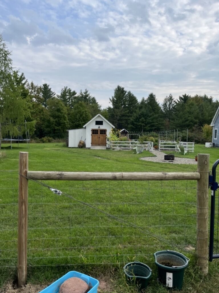 bracing corner fence posts