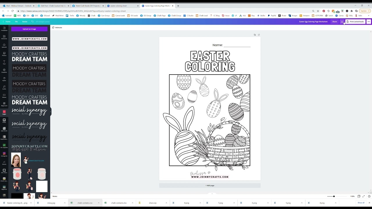 How To Create Your Own Coloring Sheets With Canva YouTube