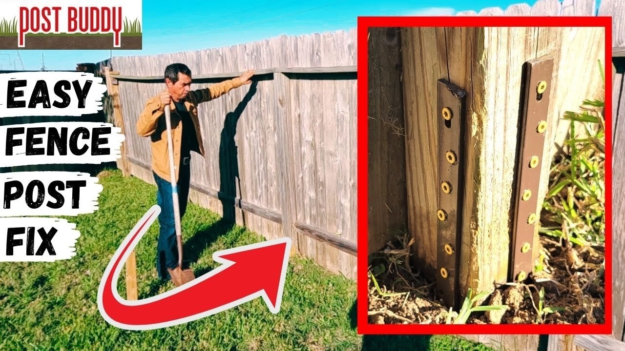 How To Fix A Broken Fence Post In Under 15 Minutes Post Buddy YouTube