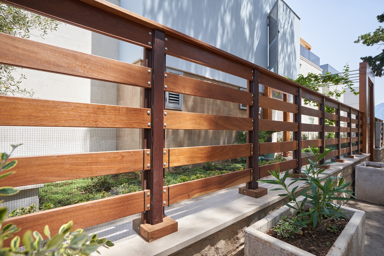 installing fence posts in concrete