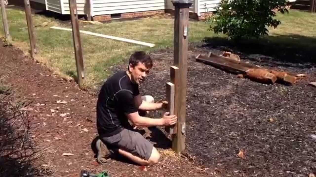 How To Remove A Fence Post In Under 5 Minutes without Digging YouTube