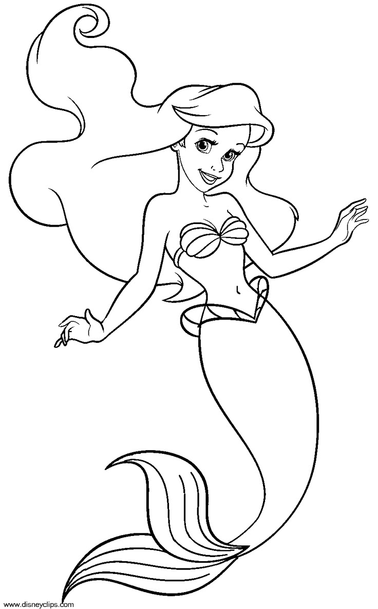 Http colorings co ariel the little mermaid coloring pages Mermaid Pages Coloring izimler Boyama
