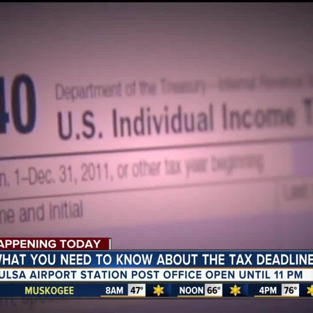 It s Tax Day Tulsa Post Office Stays Open Late