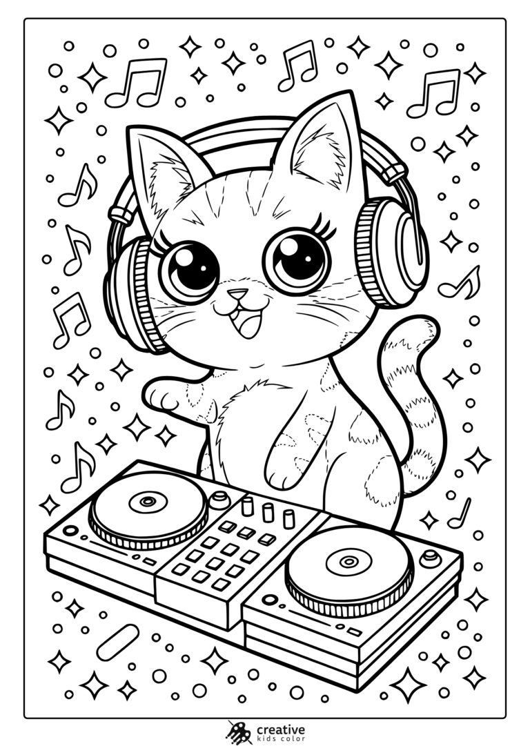 Kawaii Coloring Pages 35 Free Printable PDF