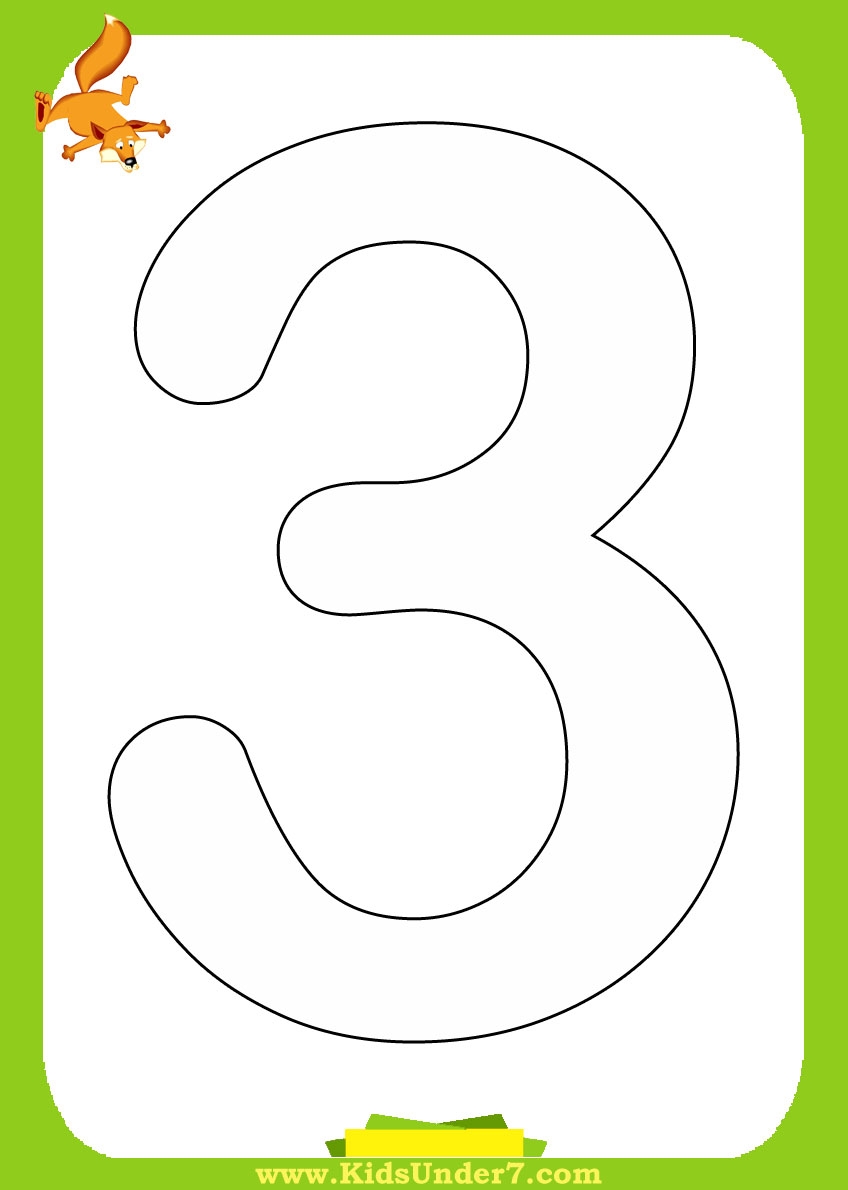 coloring pages number