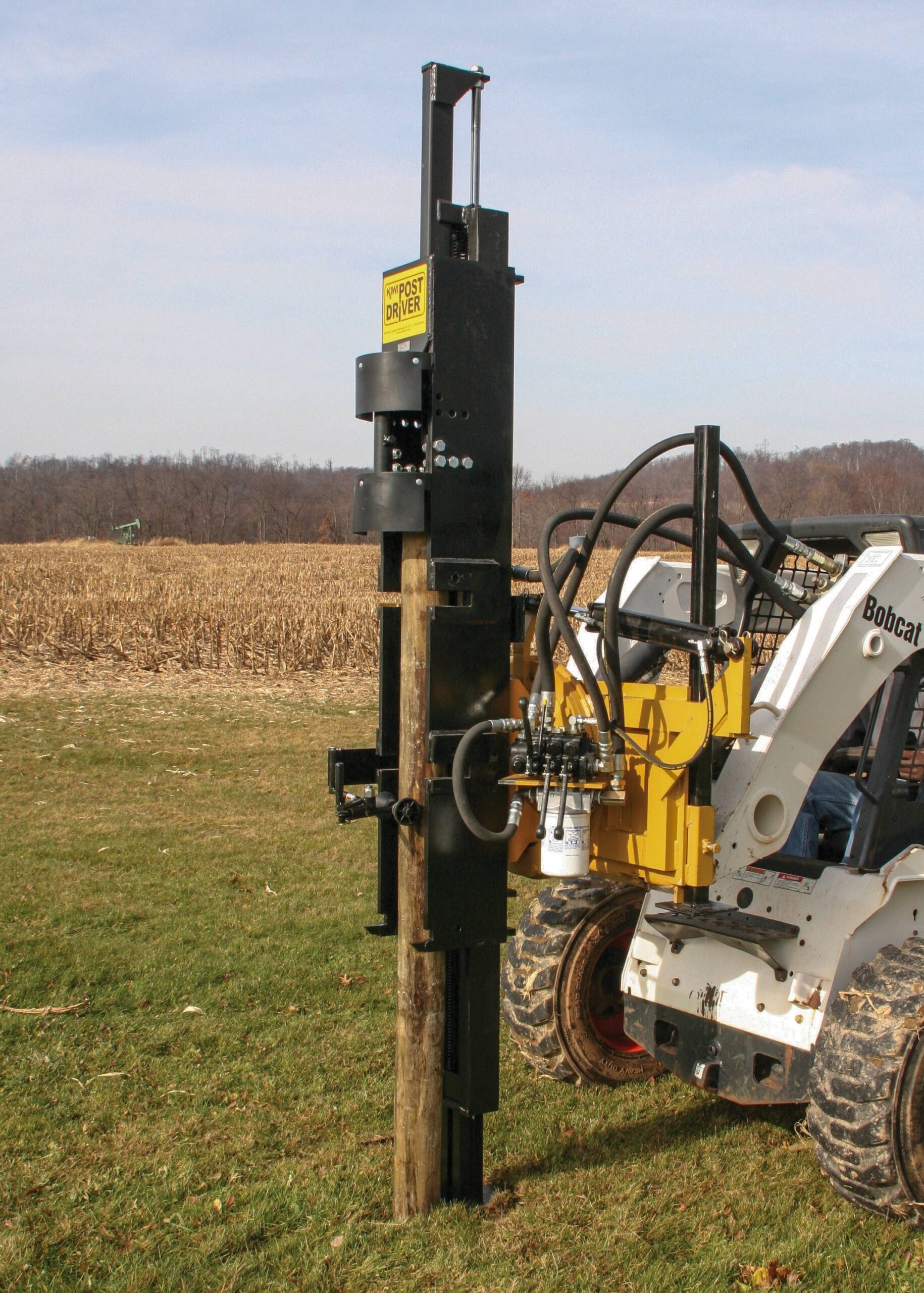 metal fence post driver rental
