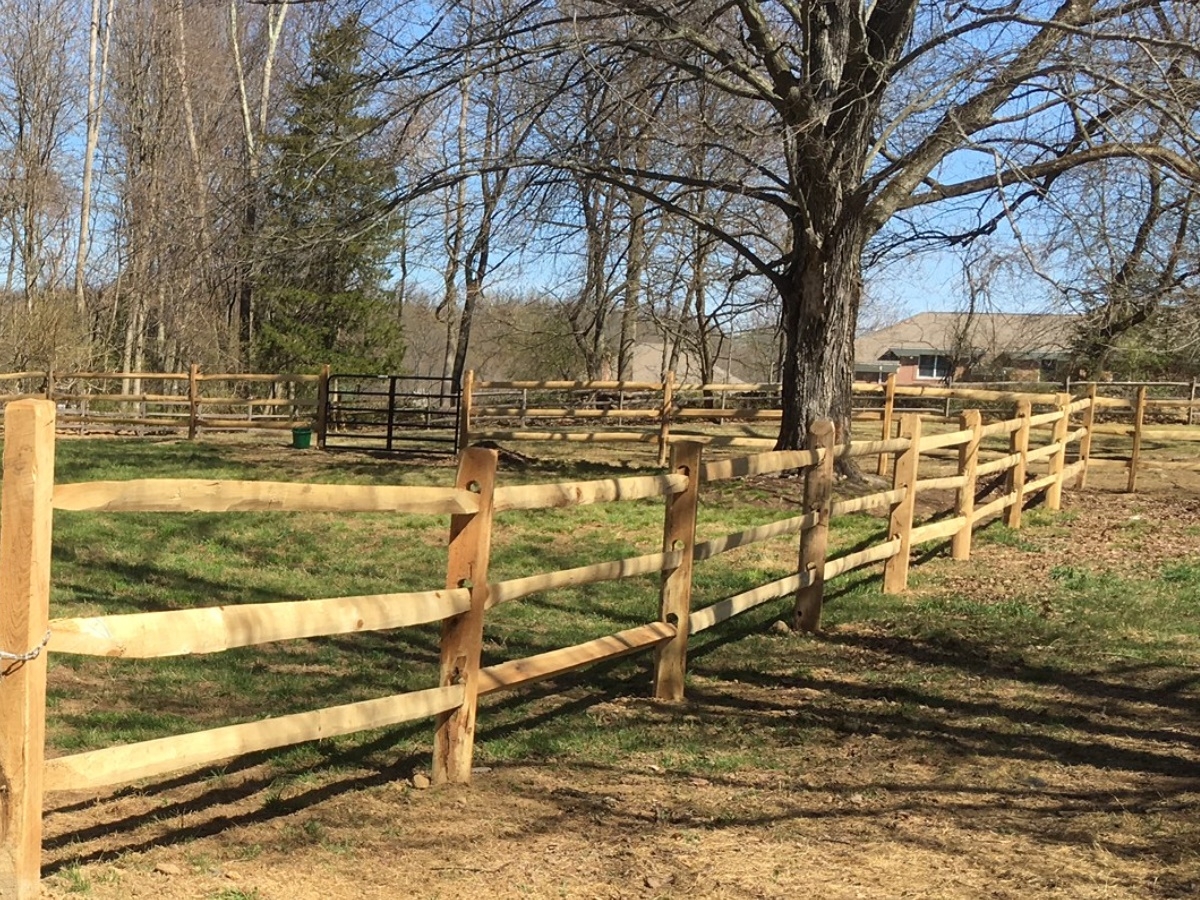 Locust Split Rail Style Wood Fences Campanella Fence Mahopac New York