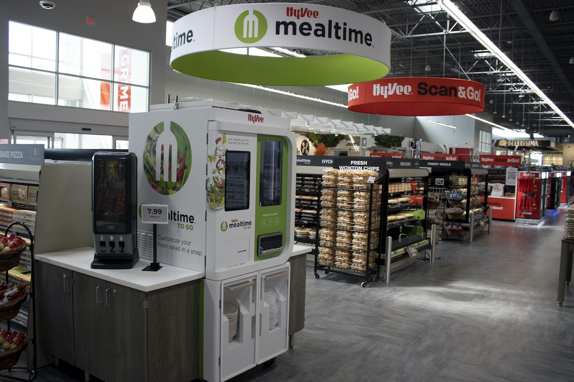 Look Inside Hy Vee s entirely Reimagined Futuristic Store SiouxFalls Business