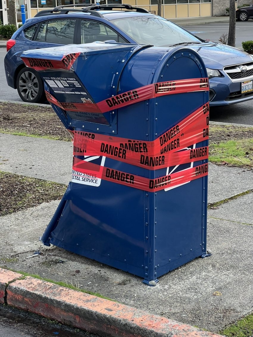 Mangled Mailbox At Westwood Village Post Office Again West Seattle Blog 