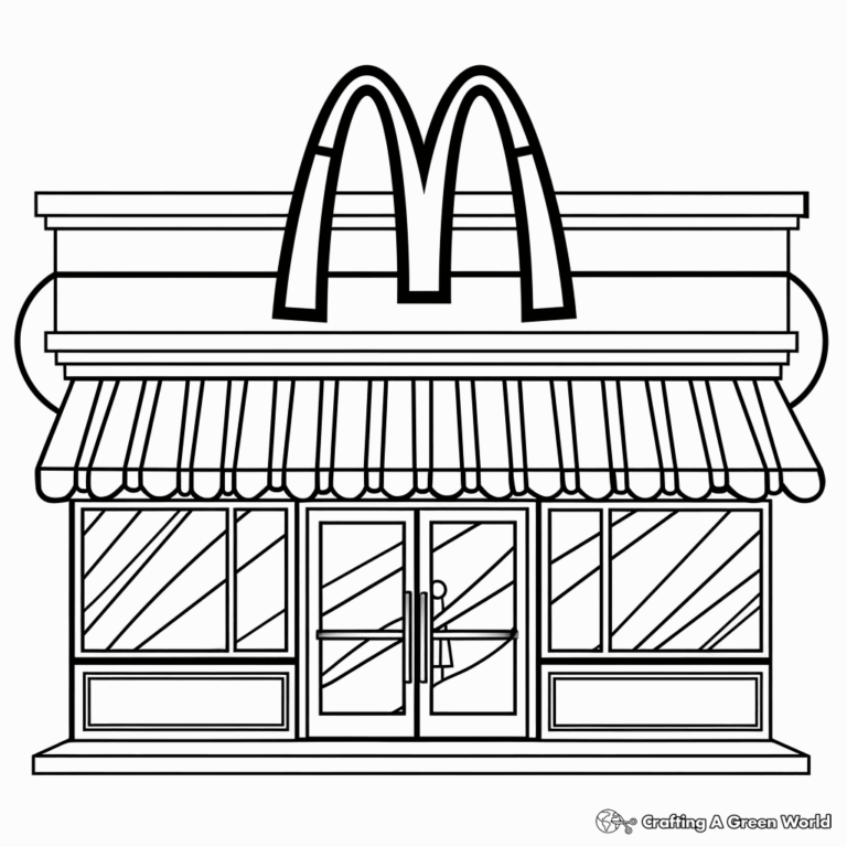 McDonald s Coloring Pages Free Printable 