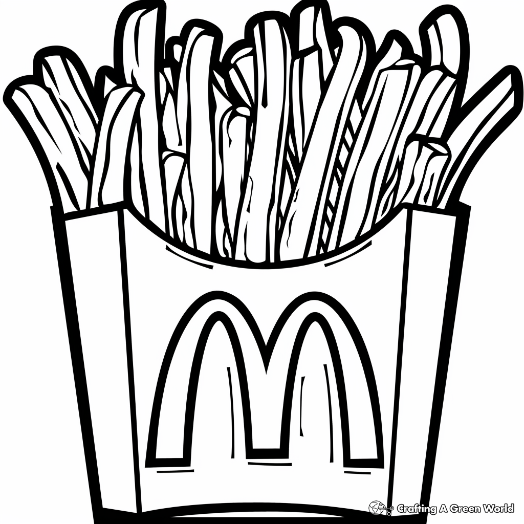 McDonald s Coloring Pages Free Printable 