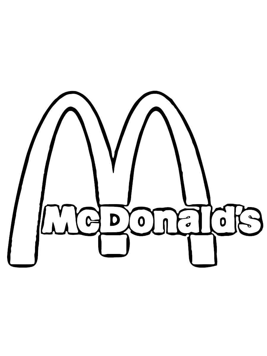 comcdonalds color pages