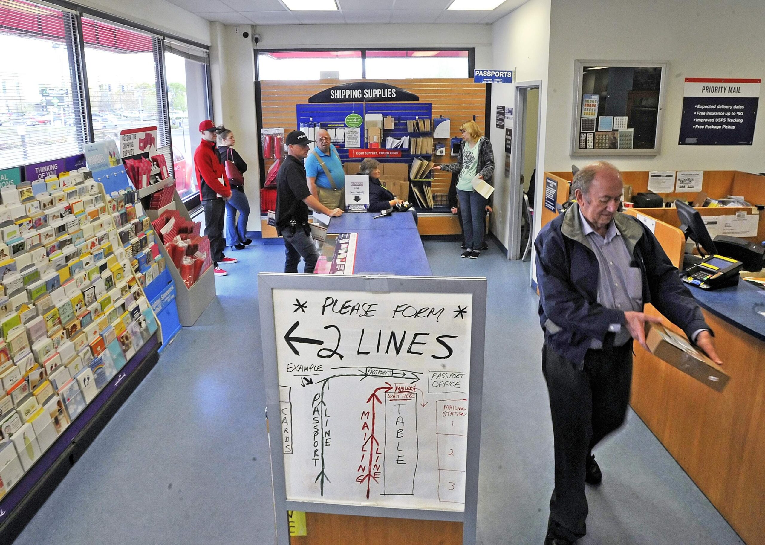Medford Residents Complain About Long Passport Lines At Post Office 21st Century Postal Worker