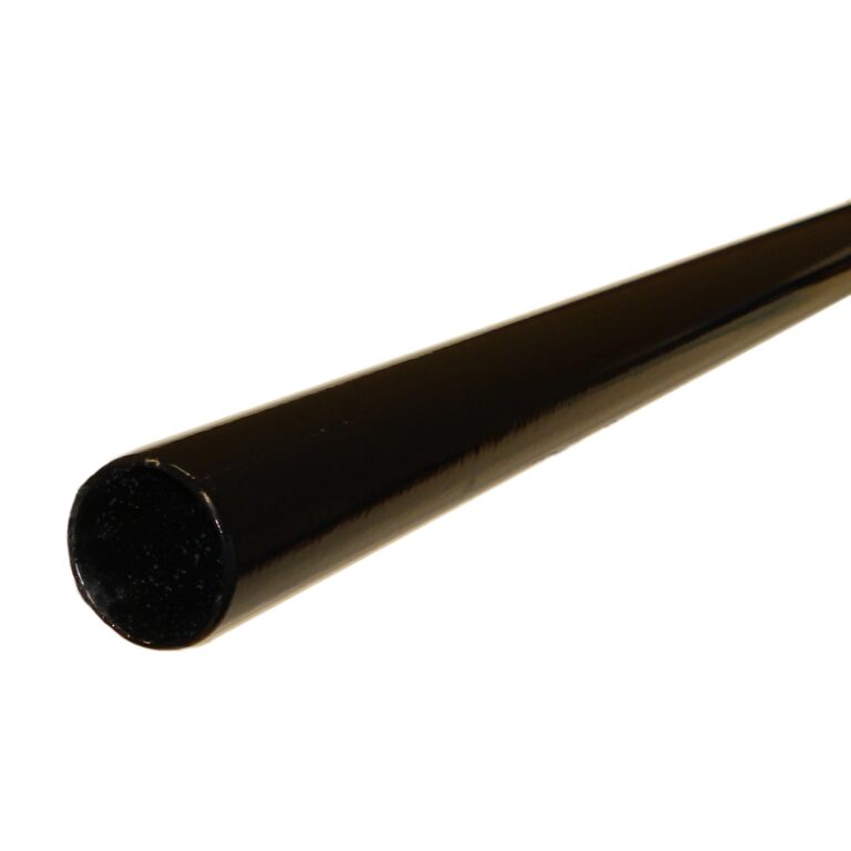 Merchants Metals 6 ft H X 1 5 8 in W 16 Gauge Black Metal Line Fence Post At Lowes