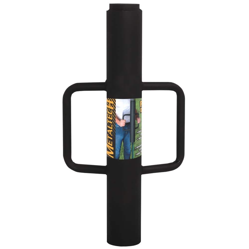 MetalTech 24 75 In X 12 6 In X 3 75 In Steel Fence Post Driver C MART The Home Depot