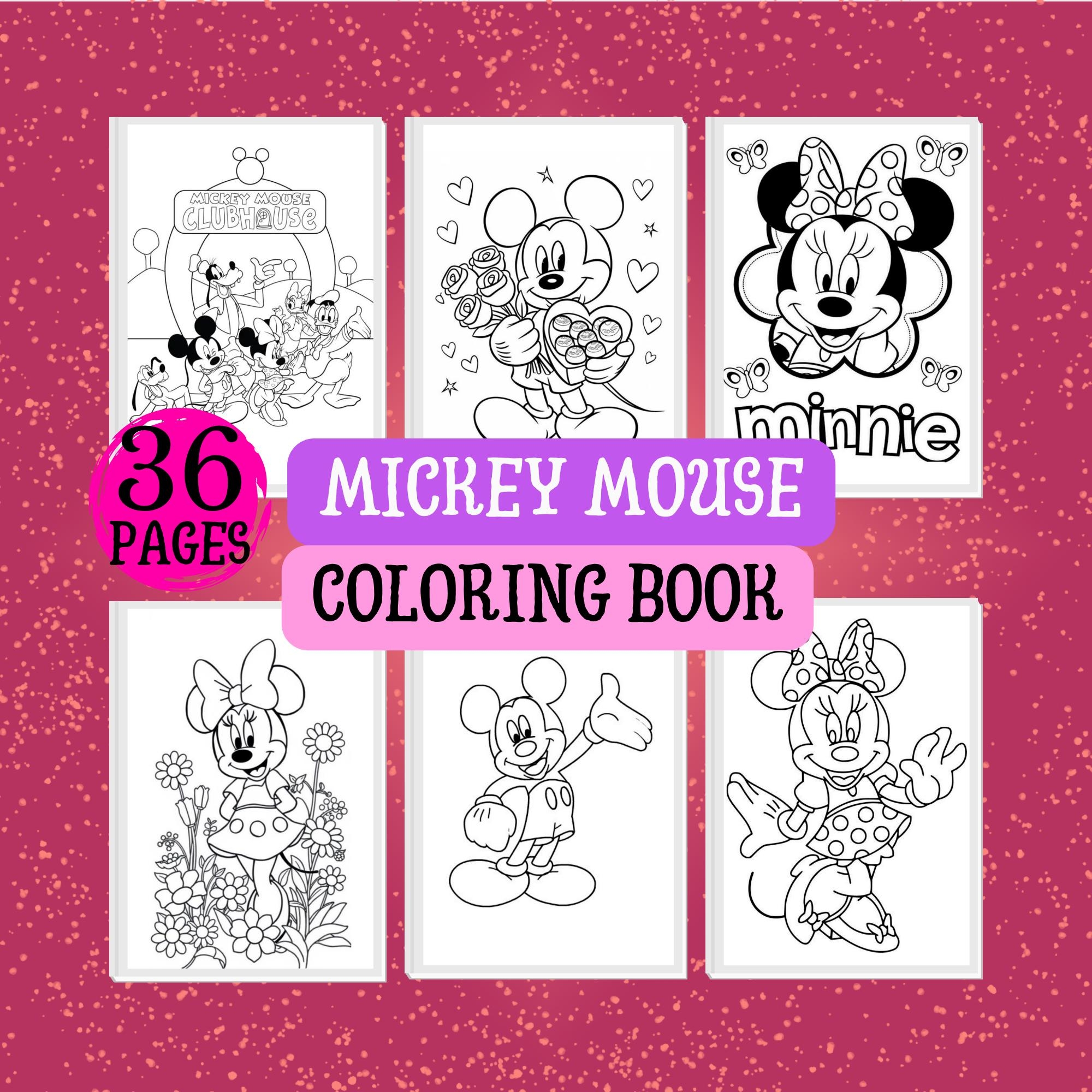 cocoloring pages minnie mouse
