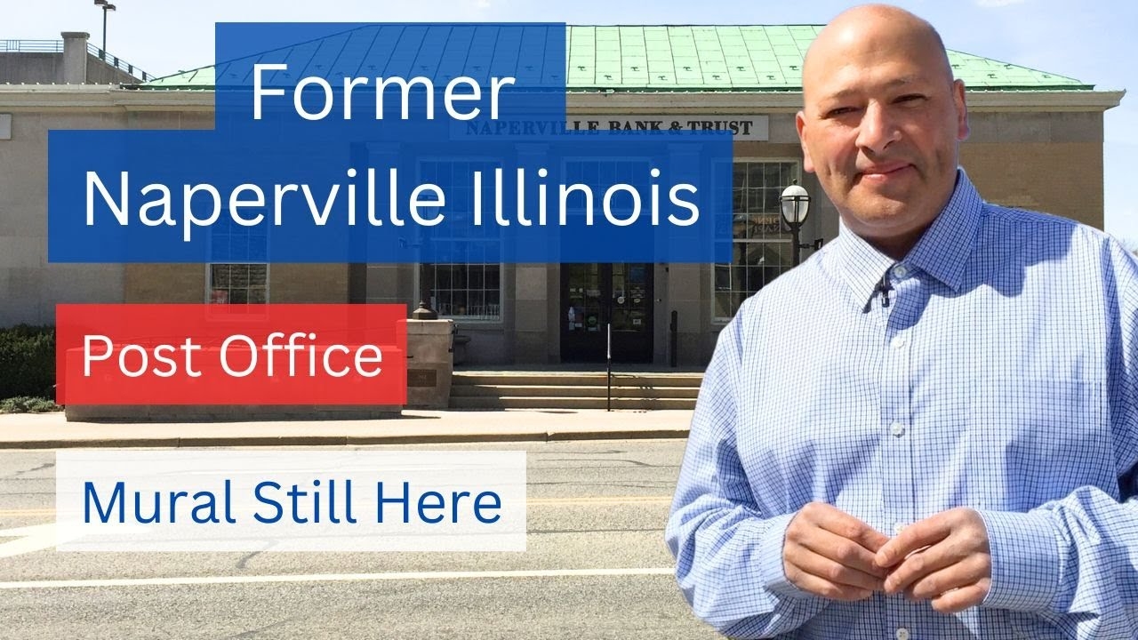 Naperville Illinois Former Post Office Building And Mural YouTube
