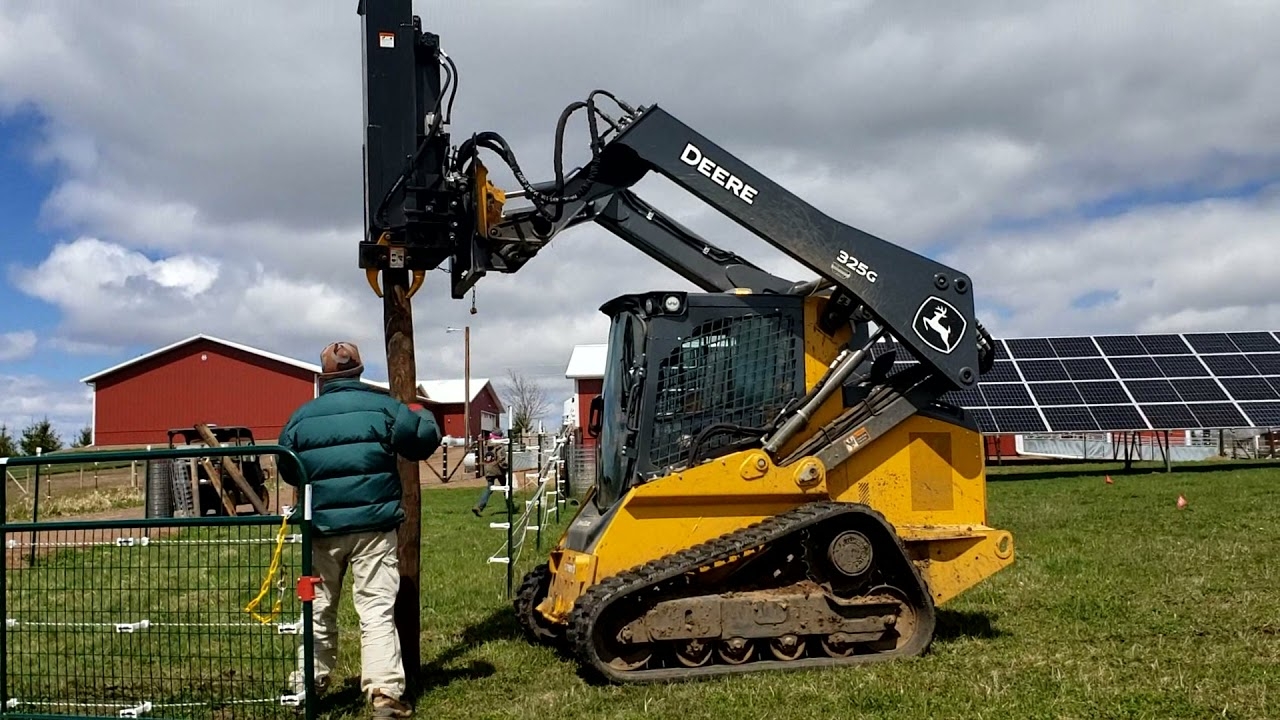 Never Dig Another Fence Post Rent The Best Post Driver YouTube