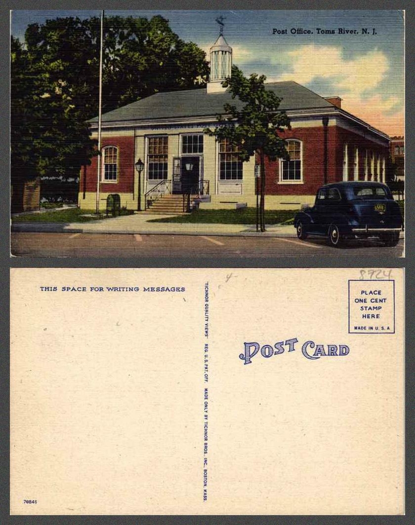 NEW JERSEY Toms River VINTAGE POSTCARD EBay