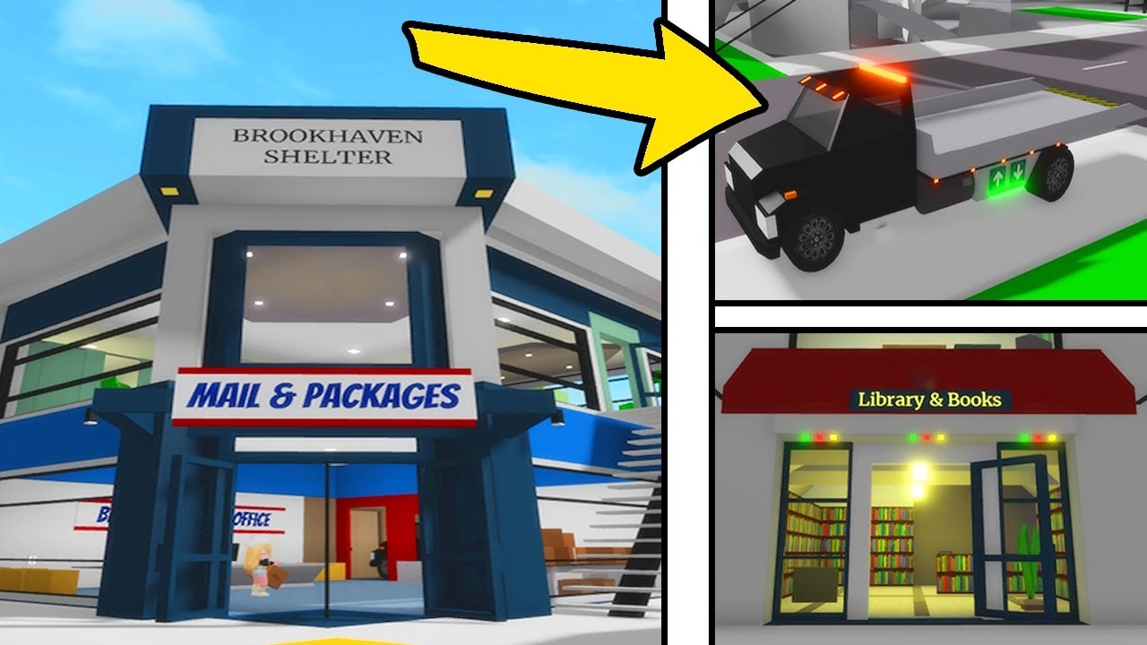NEW SECRET Roblox BrookHaven NEW UPDATE Dentist Library Post Office YouTube