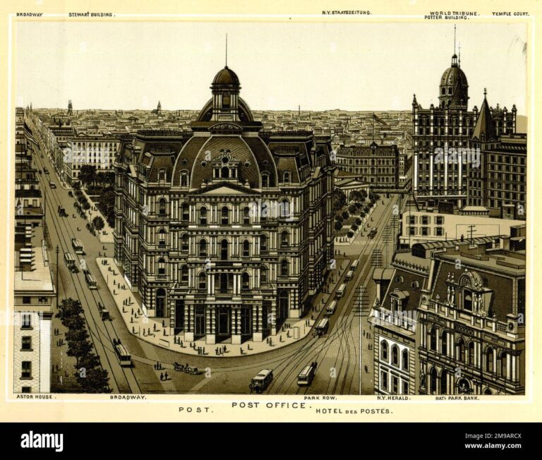 New York Post Office Hi res Stock Photography And Images Alamy