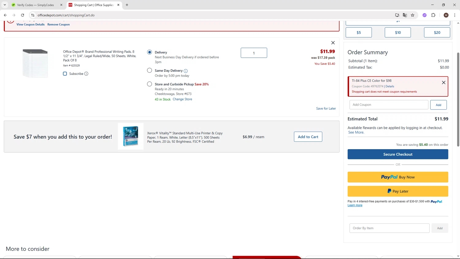 Office Depot Coupon Codes 20 Off Verified Aug 2025