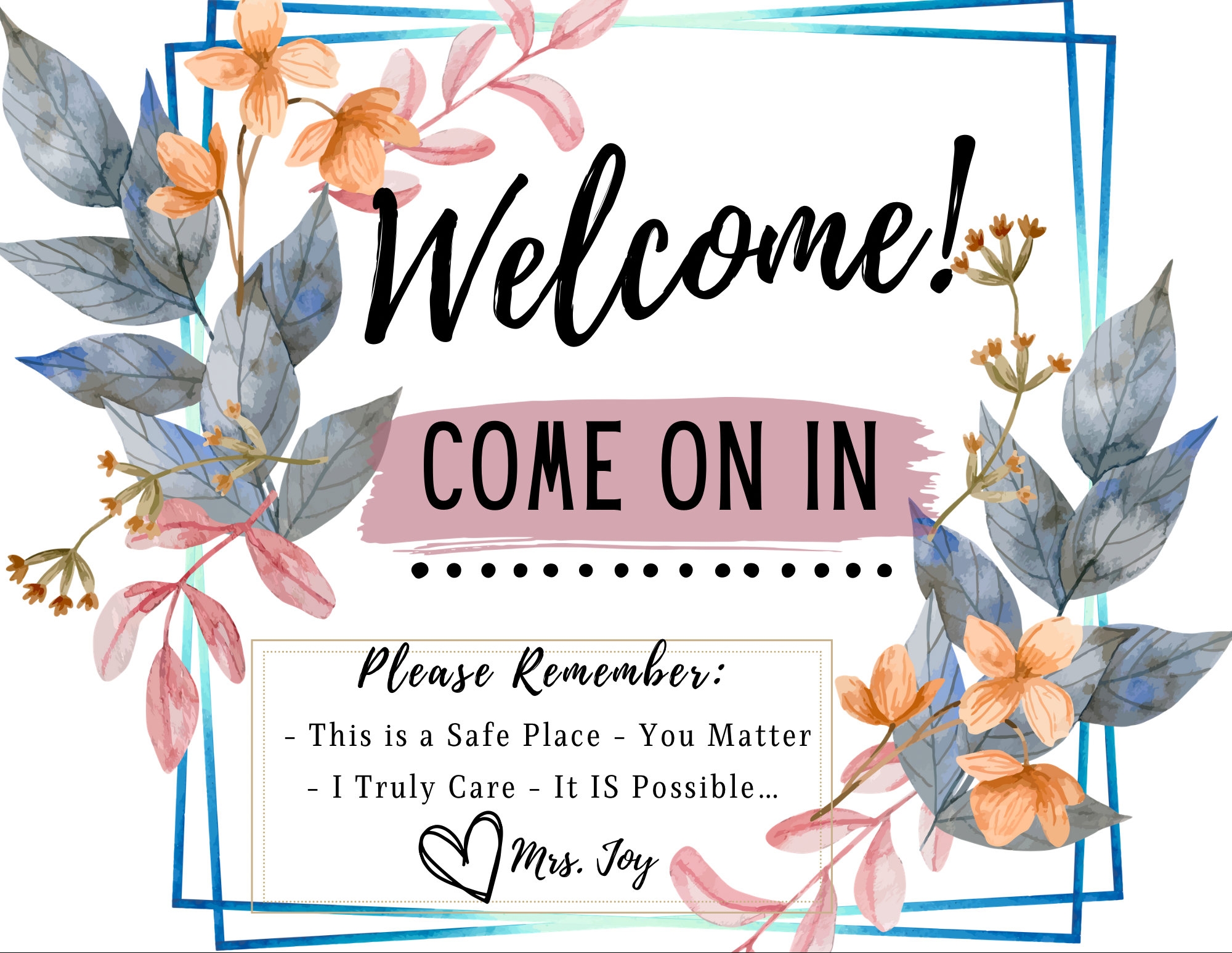 free printable office signs