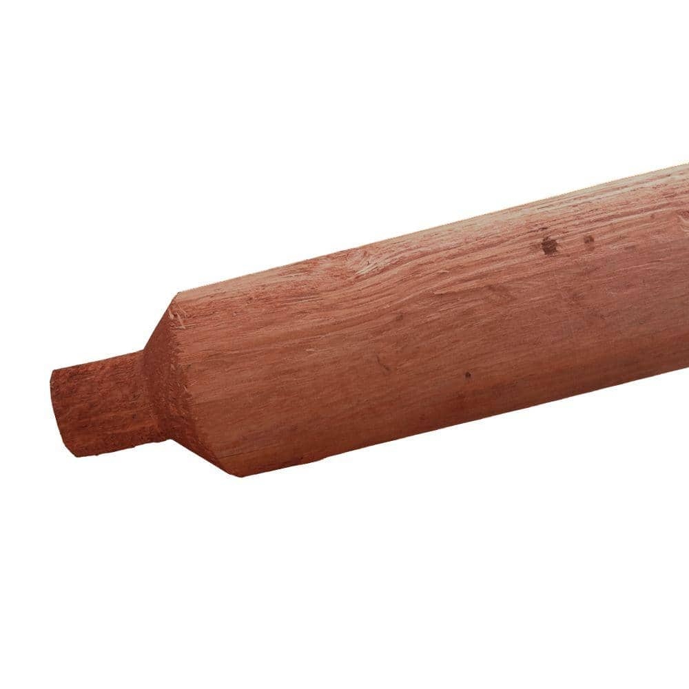 Outdoor Essentials 4 In X 4 In X 8 Ft Pressure Treated Round Dowel Fence Rail 108769 The Home Depot
