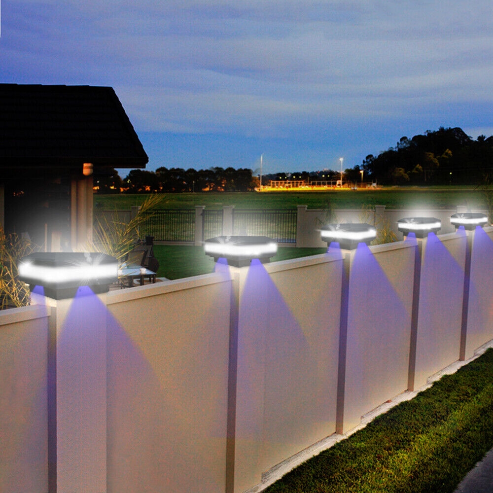 solar lights for vinyl fence posts
