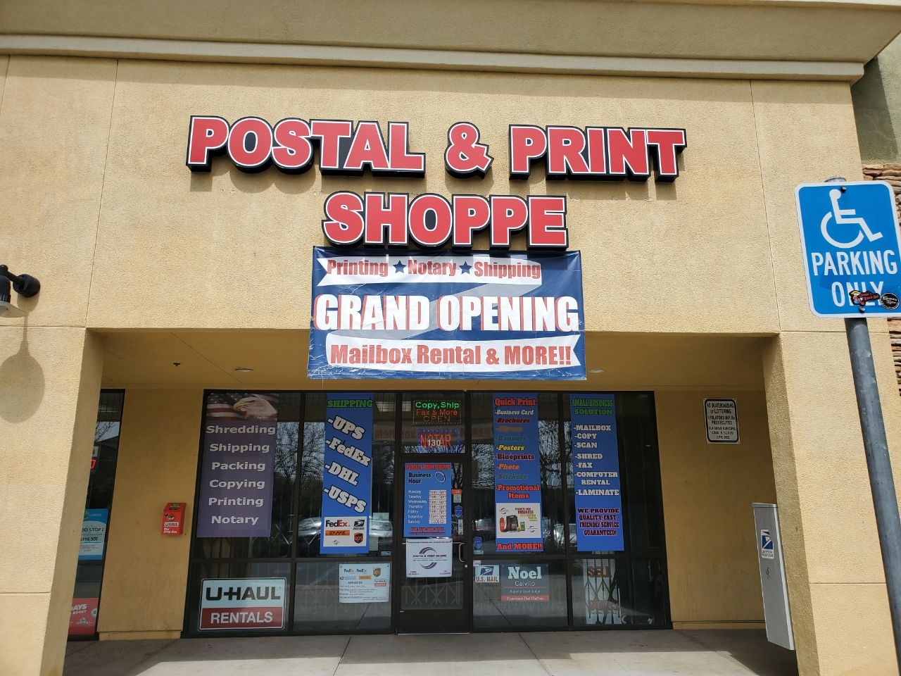 Packing Shipping Mailing Elk Grove CA Postal Print Shoppe