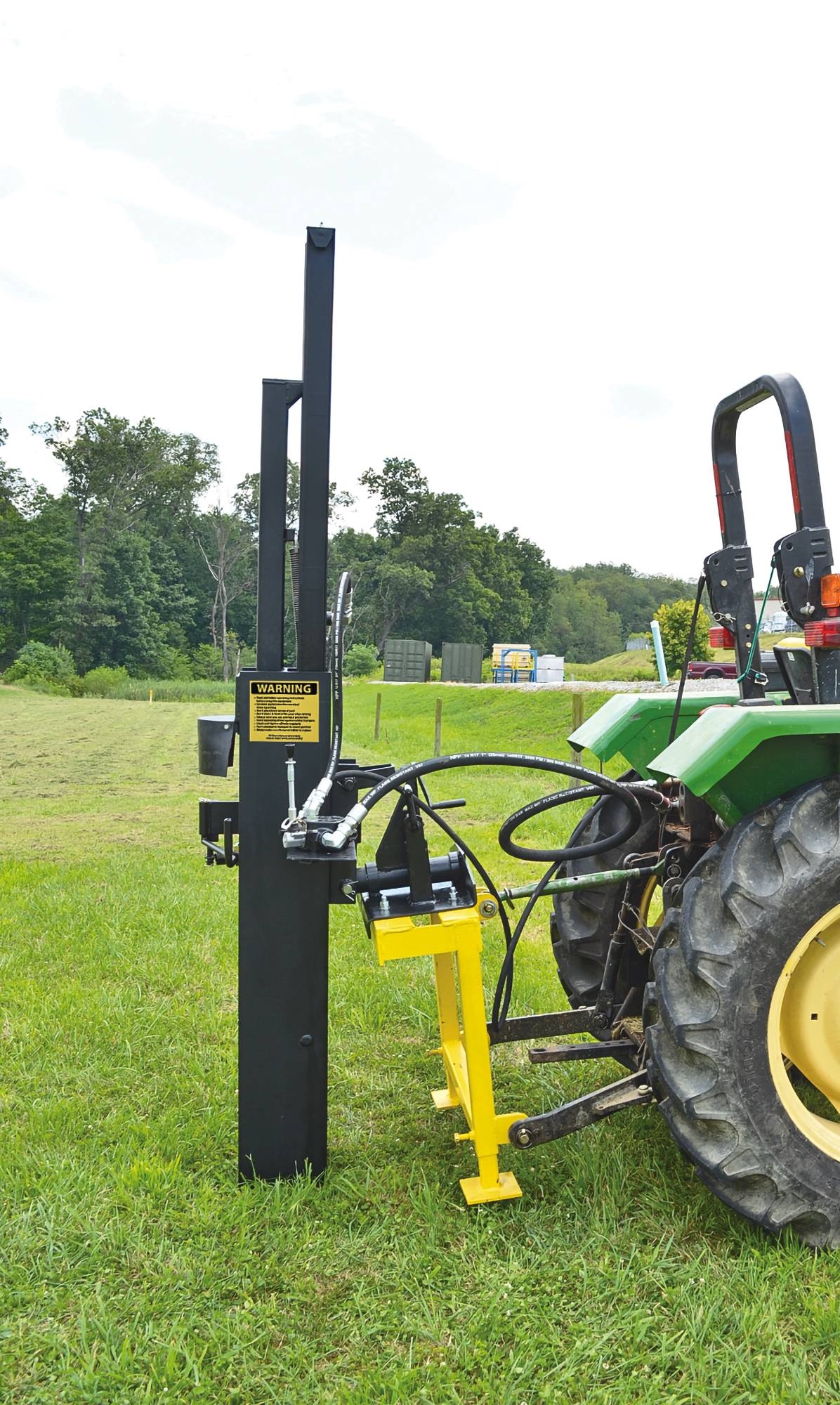 PD100 Post Driver Tractor Mounted