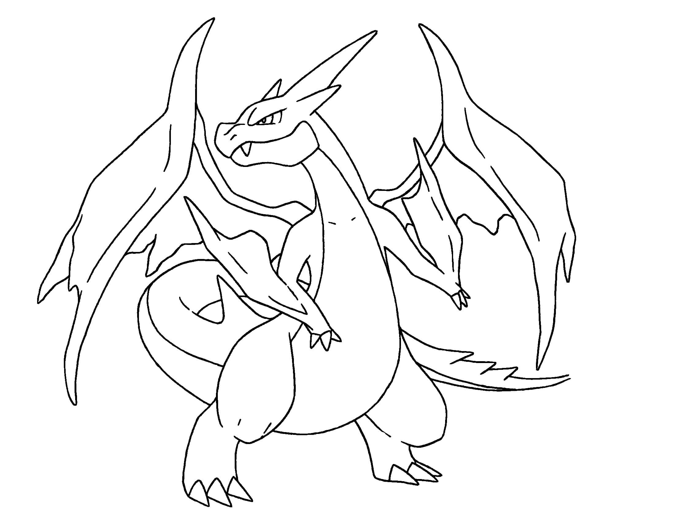 Pokemon Coloring Pages Charmander At GetDrawings Free Download