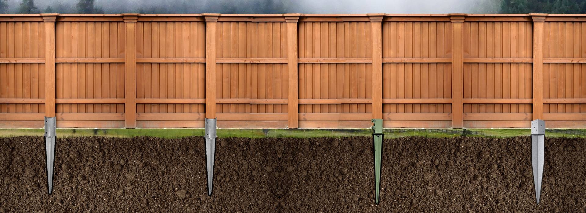 anchors for fence posts
