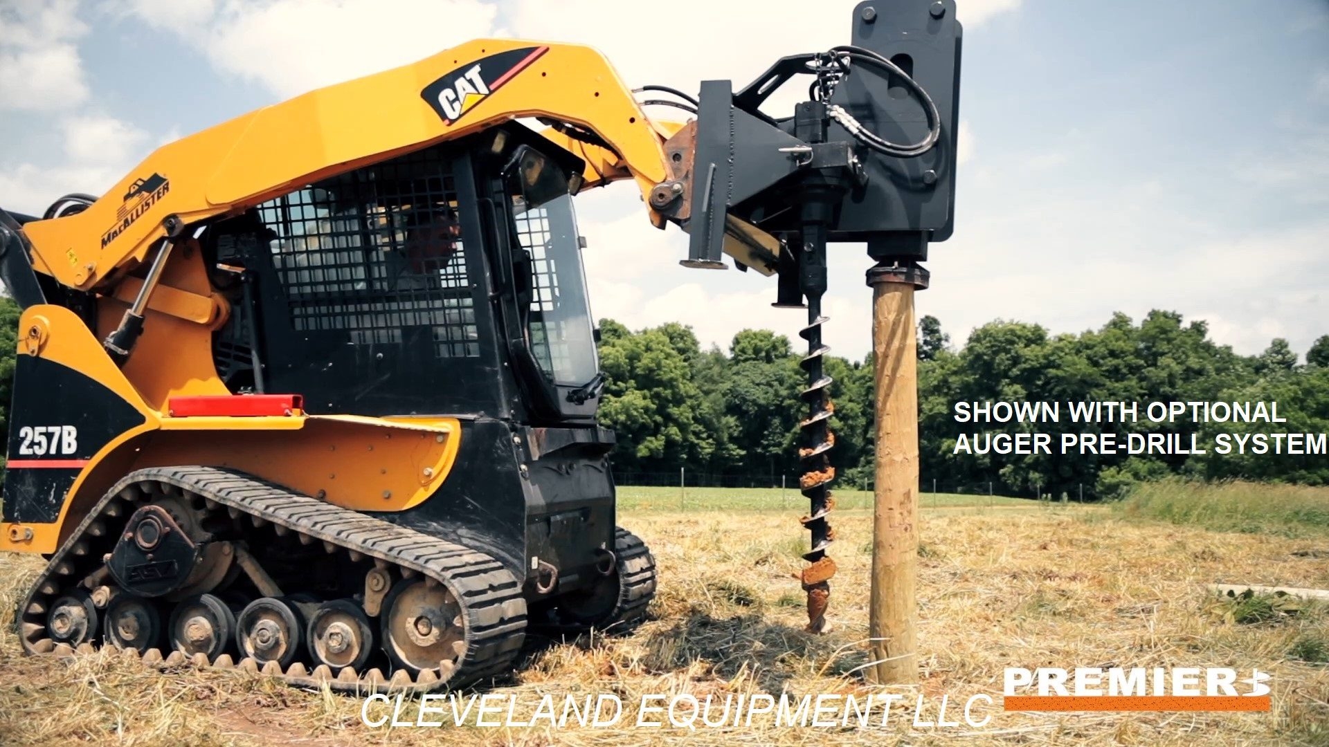 Post Driver Premier PD750 Post Driver Cleveland Equipment LLC