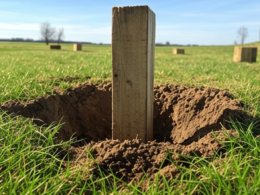 Post Hole Calculator For Fencing Using Bags Of Concrete Volume Concrete Greater Portland Metro