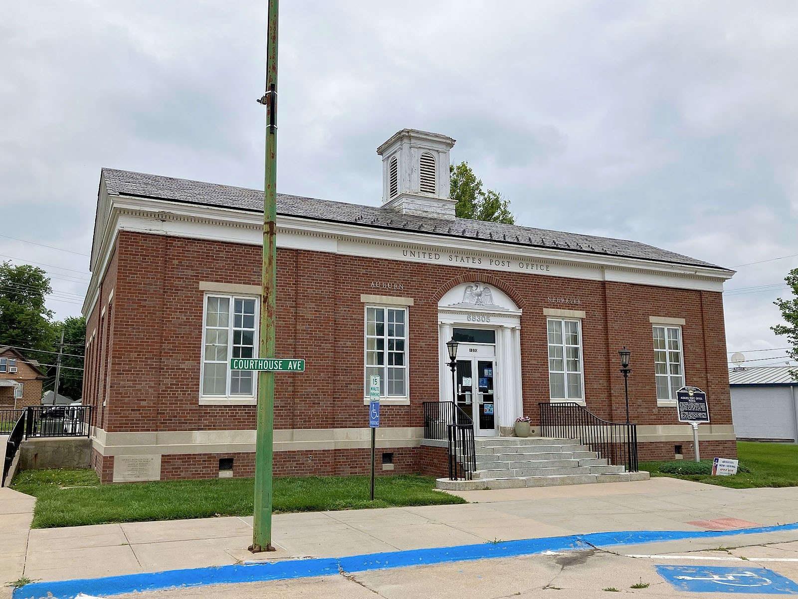 Post Office Auburn NE Living New Deal