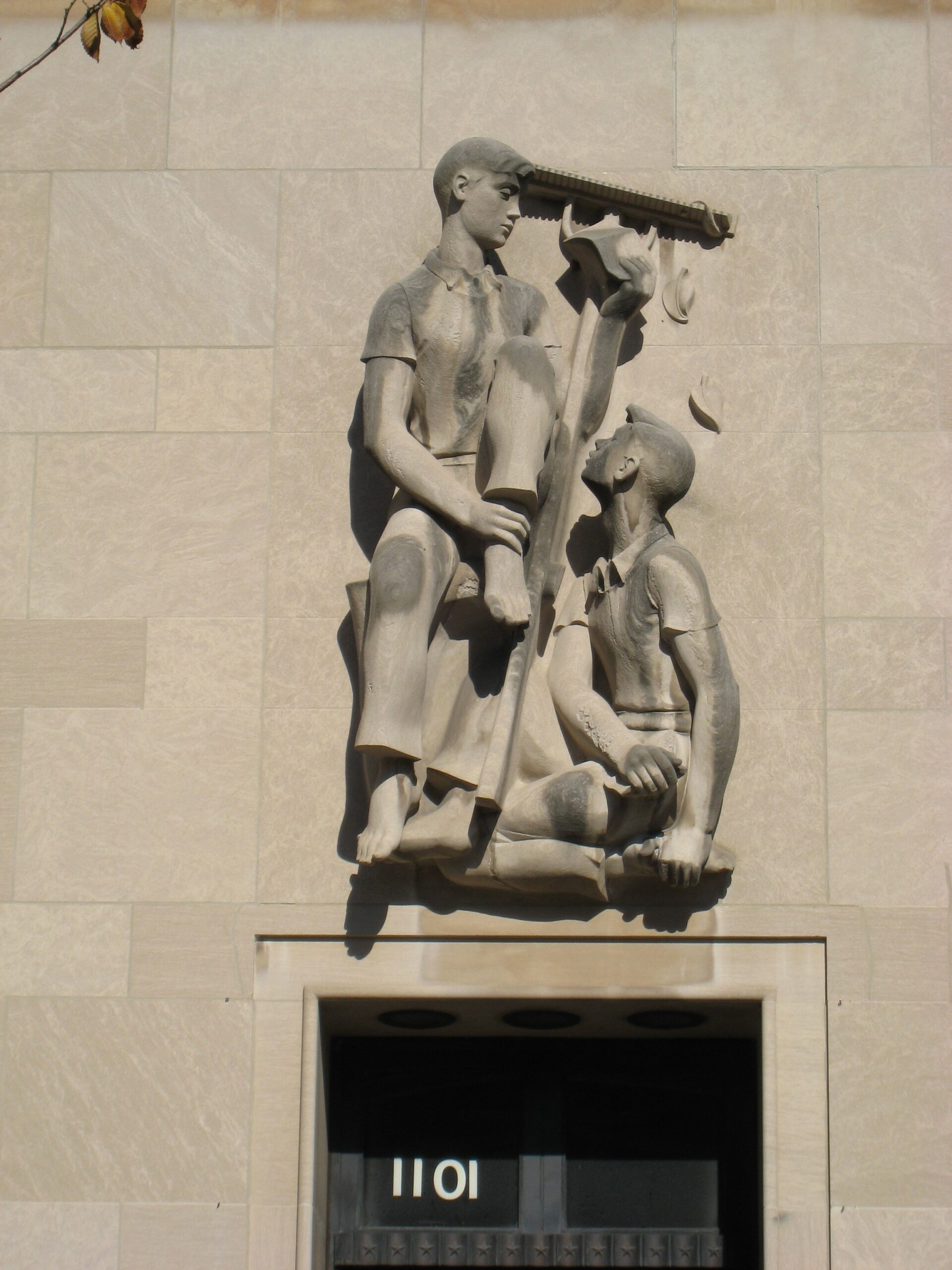 Post Office Bas Reliefs Evanston IL Living New Deal