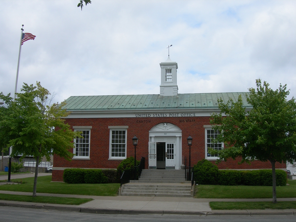 Post Office Canton MO Living New Deal