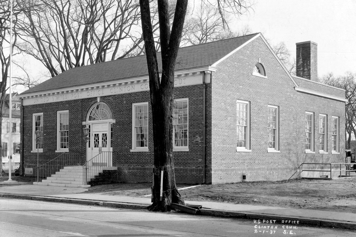 Post Office Clinton CT Living New Deal