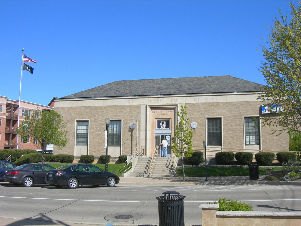 Post Office Downers Grove IL Living New Deal