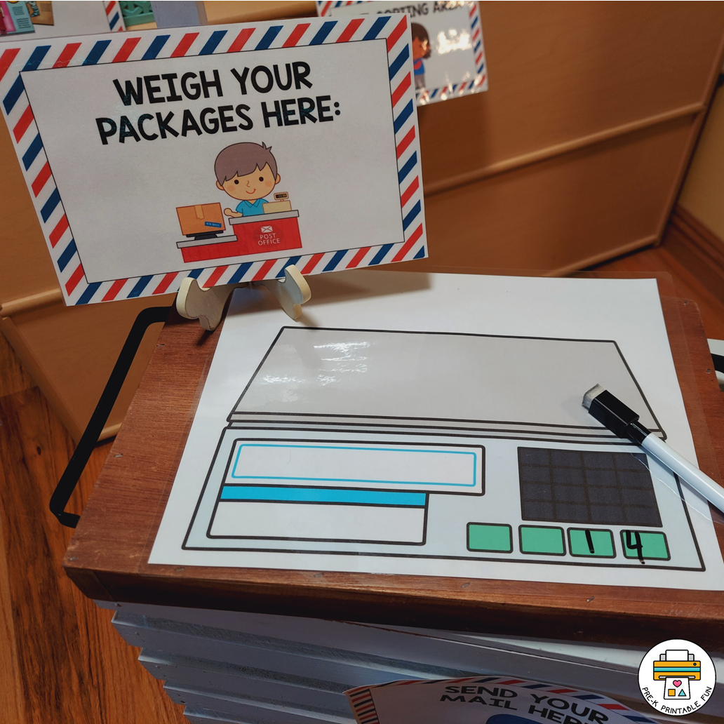 Post Office Dramatic Play Pack Pre K Printable Fun