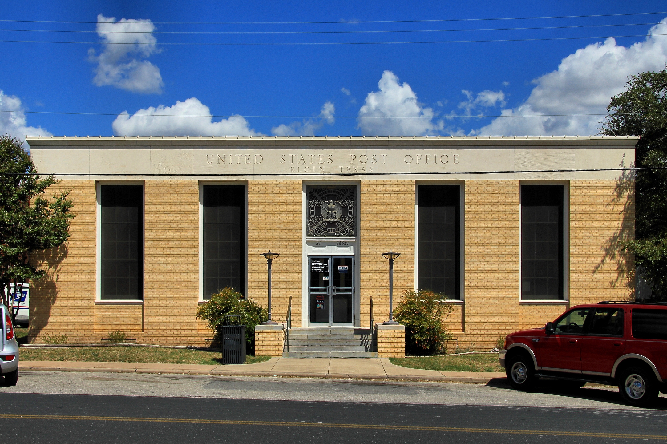 Post Office Elgin TX Living New Deal