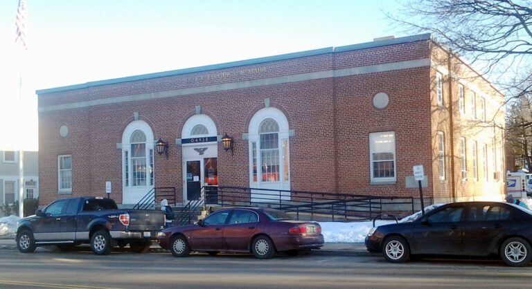 Post Office Farmington ME Living New Deal