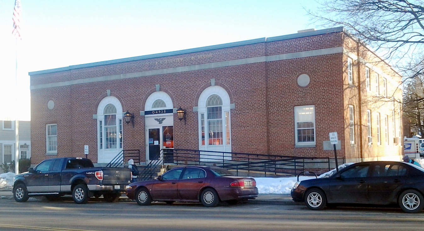 Post Office Farmington ME Living New Deal